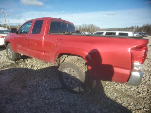 5TFSZ5AN7HX054050 - 2017 TOYOTA TACOMA ACCESS CAB წითელი ფოტო 2