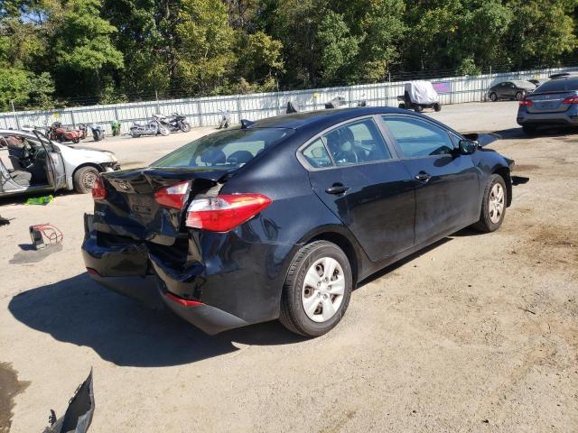 KNAFK4A64F5429052 - 2015 KIA FORTE LX BLACK photo 10