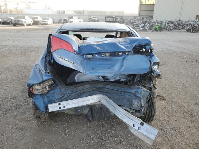 1HGFA16518L107781 - 2008 HONDA CIVIC LX BLUE photo 6