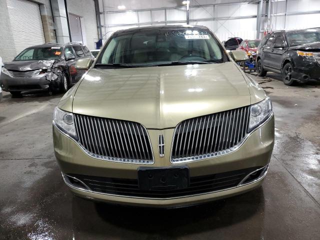 2LMHJ5FK3DBL53410 - 2013 LINCOLN MKT GREEN photo 5