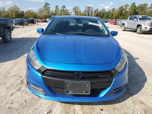 1C3CDFAA1GD555736 - 2016 DODGE DART SE BLUE photo 5