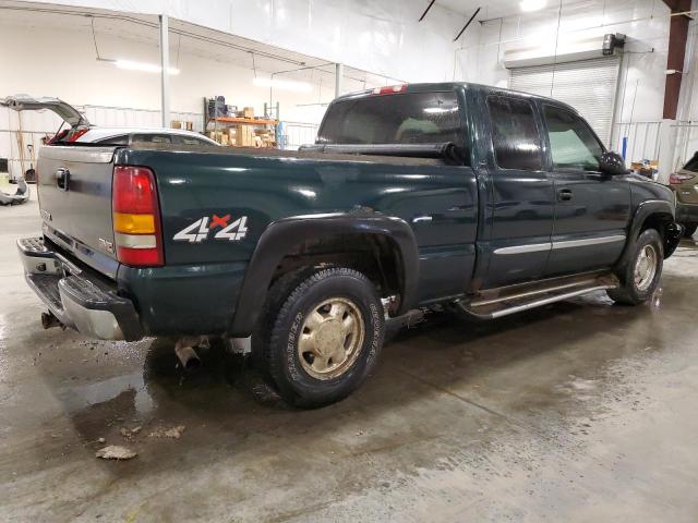 1GTEK19TX3E238206 - 2003 GMC 1500 K1500 GREEN photo 3