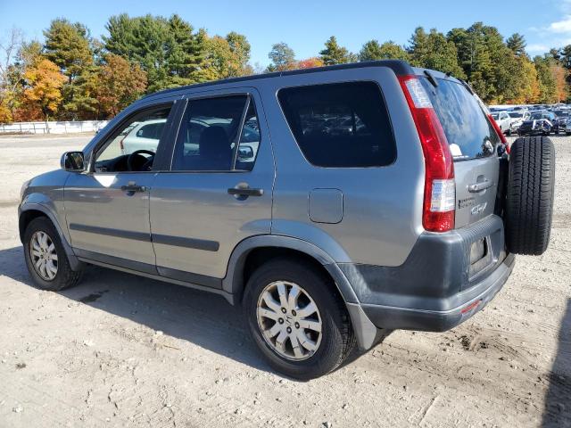 JHLRD78826C034336 - 2006 HONDA CR-V EX GRAY photo 2