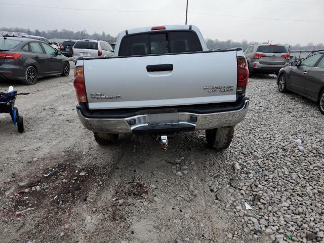 5TETU62N65Z140011 - 2005 TOYOTA TACOMA PRERUNNER ACCESS CAB SILVER photo 6
