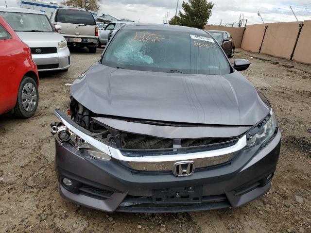 19XFC1F35HE033331 - 2017 HONDA CIVIC EX GRAY photo 5