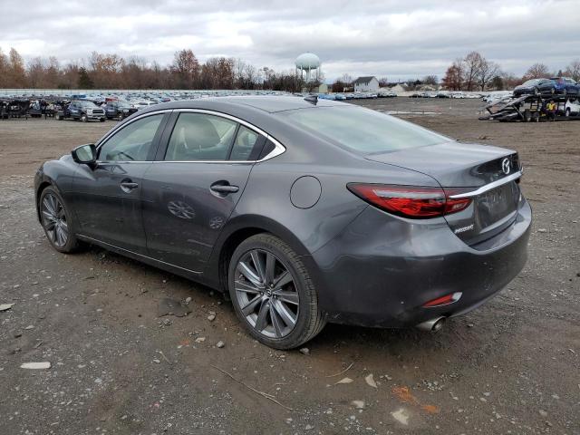 JM1GL1TY4J1322293 - 2018 MAZDA 6 GRAND TOURING GRAY photo 2