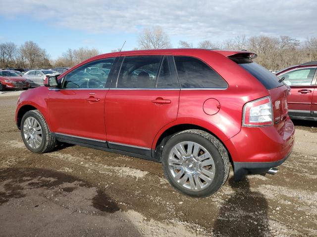 2FMDK3KC0ABA01696 - 2010 FORD EDGE LIMITED RED photo 2