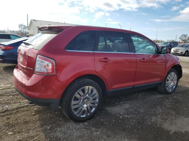 2FMDK3KC0ABA01696 - 2010 FORD EDGE LIMITED RED photo 3