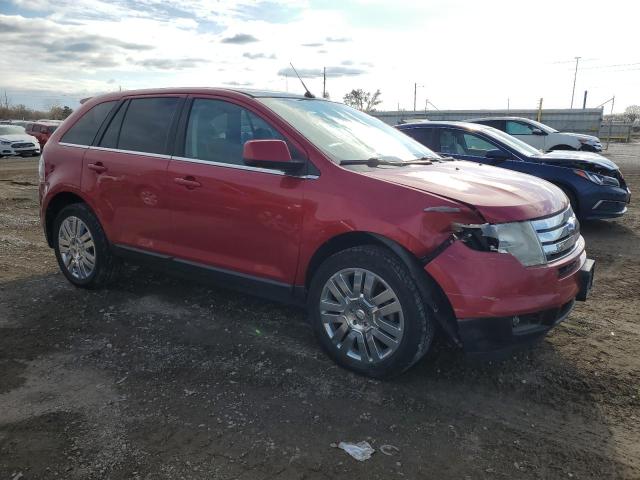 2FMDK3KC0ABA01696 - 2010 FORD EDGE LIMITED RED photo 4
