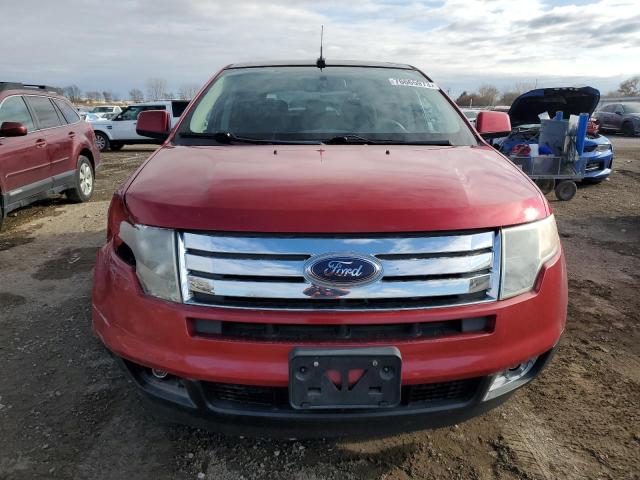 2FMDK3KC0ABA01696 - 2010 FORD EDGE LIMITED RED photo 5