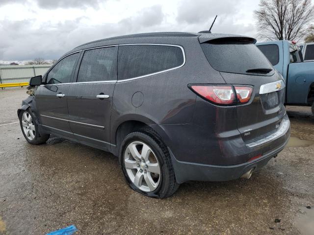 1GNKVJKDXGJ225490 - 2016 CHEVROLET TRAVERSE LTZ GRAY photo 2