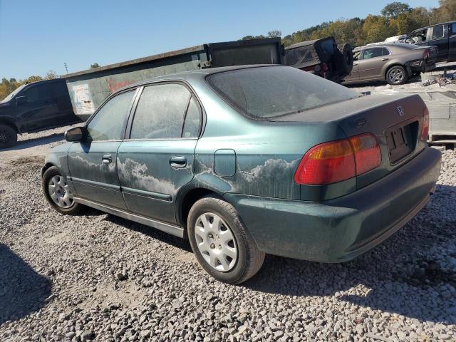 2HGEJ6615YH522010 - 2000 HONDA CIVIC BASE GREEN photo 2
