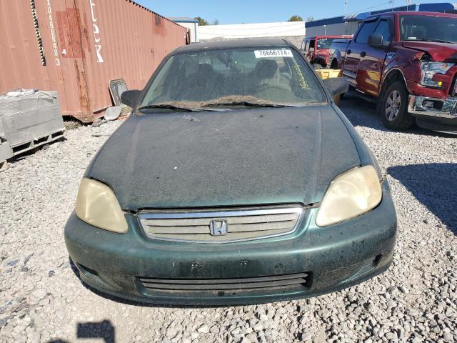 2HGEJ6615YH522010 - 2000 HONDA CIVIC BASE GREEN photo 5