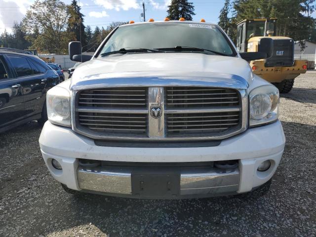 3D7KS28D58G239479 - 2008 DODGE RAM 2500 ST WHITE photo 5