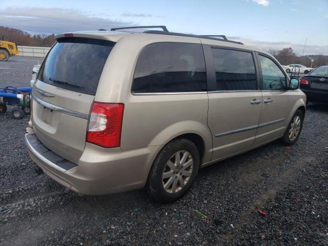 2C4RC1CGXCR255312 - 2012 CHRYSLER TOWN & COU TOURING L GOLD photo 3