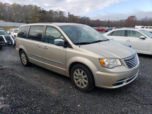 2C4RC1CGXCR255312 - 2012 CHRYSLER TOWN & COU TOURING L GOLD photo 4
