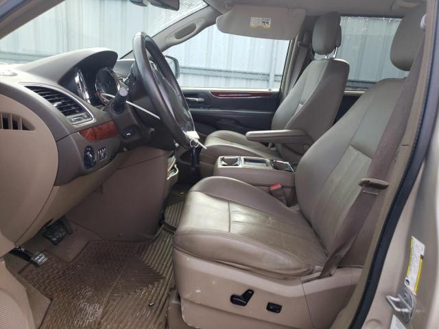 2C4RC1CGXCR255312 - 2012 CHRYSLER TOWN & COU TOURING L GOLD photo 7