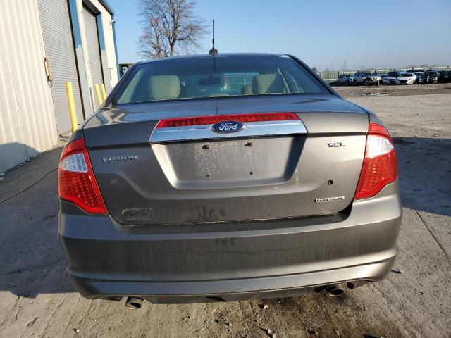 3FAHP0JG9CR146305 - 2012 FORD FUSION SEL GRAY photo 6