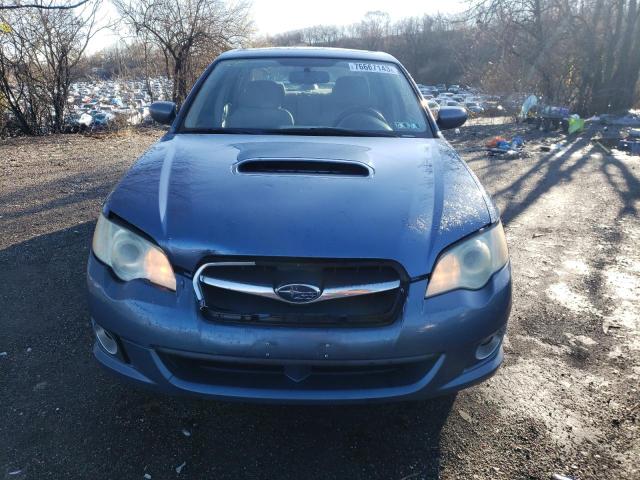 4S3BL616187225410 - 2008 SUBARU LEGACY 2.5I BLUE photo 5