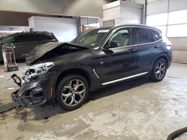 5UXTY5C09M9H99018 - 2021 BMW X3 XDRIVE30I BLACK photo 1