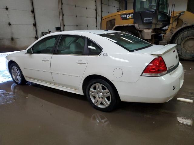 2G1WC57M491303512 - 2009 CHEVROLET IMPALA 2LT WHITE photo 2