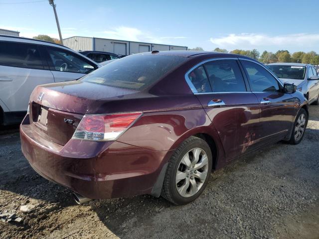 1HGCP36828A077161 - 2008 HONDA ACCORD EXL MAROON photo 3