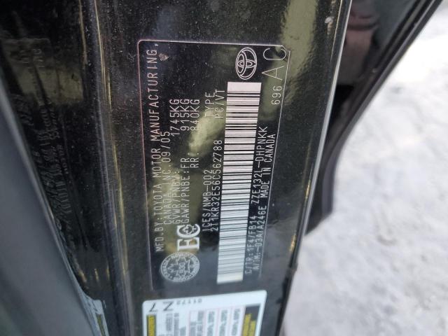 2T1KR32E56C562788 - 2006 TOYOTA COROLLA MA XR BLACK photo 13