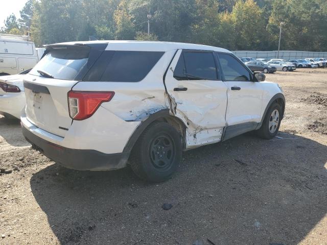 1FM5K8AB5MGC02369 - 2021 FORD EXPLORER POLICE INTERCEPTOR თეთრი ფოტო 3