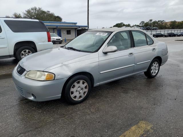 3N1CB51D72L623338 - 2002 NISSAN SENTRA XE SILVER photo 1