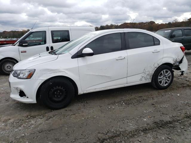 1G1JB5SB4L4101378 - 2020 CHEVROLET SONIC LS WHITE photo 1