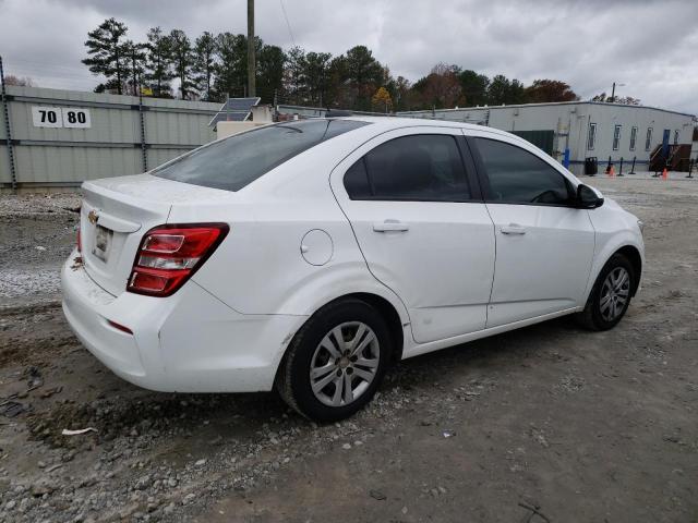 1G1JB5SB4L4101378 - 2020 CHEVROLET SONIC LS WHITE photo 3