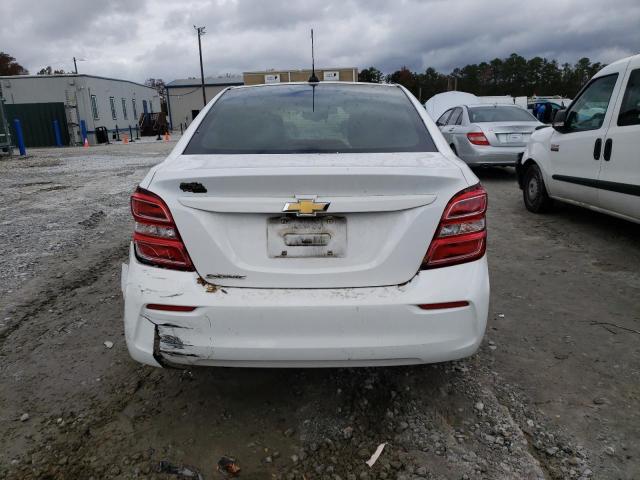 1G1JB5SB4L4101378 - 2020 CHEVROLET SONIC LS WHITE photo 6