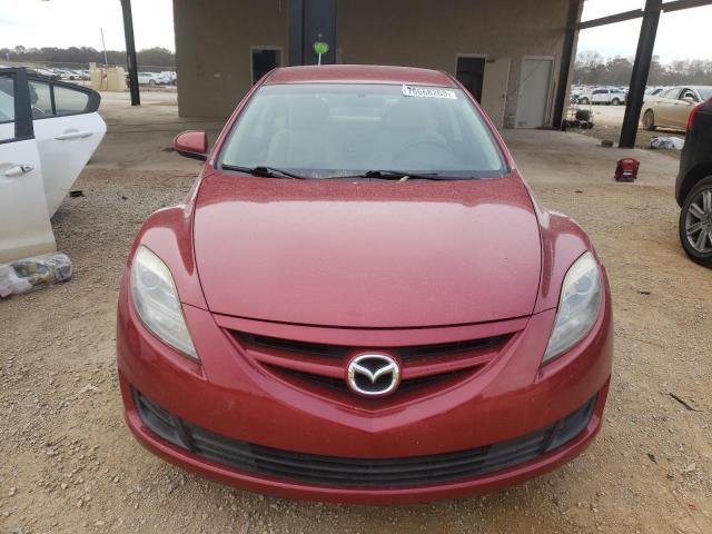 1YVHZ8BH2A5M45798 - 2010 MAZDA 6 I BURGUNDY photo 5