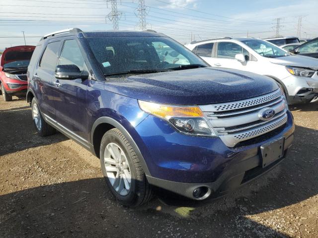 1FMHK7D8XBGA82640 - 2011 FORD EXPLORER XLT BLUE photo 4