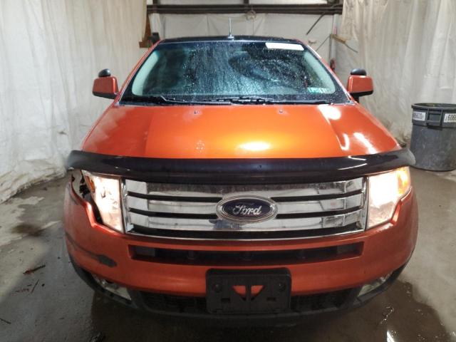 2FMDK48C28BA17874 - 2008 FORD EDGE SEL ORANGE photo 5