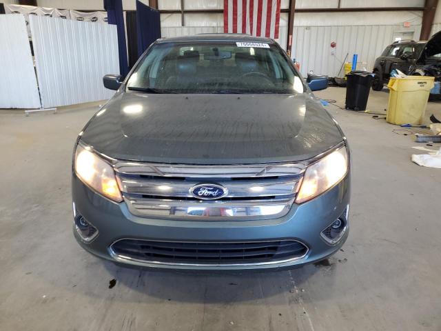 3FAHP0JG0CR273301 - 2012 FORD FUSION SEL BLUE photo 5