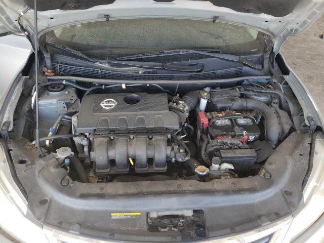 3N1AB7AP4EL646299 - 2014 NISSAN SENTRA S SILVER photo 11