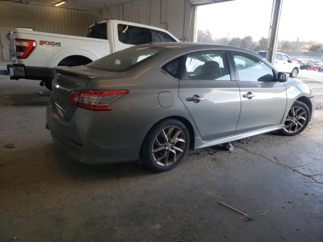 3N1AB7AP4EL646299 - 2014 NISSAN SENTRA S SILVER photo 3