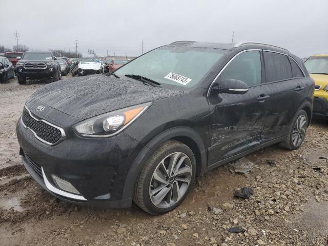 KNDCE3LC2H5041122 - 2017 KIA NIRO EX TOURING BLACK photo 1