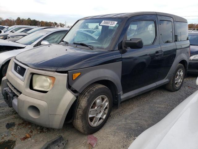 5J6YH27325L027904 - 2005 HONDA ELEMENT LX BLACK photo 1