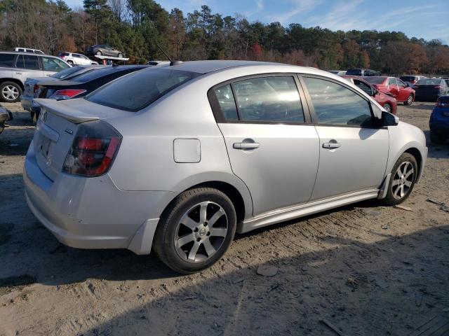 3N1AB6AP1CL619746 - 2012 NISSAN SENTRA 2.0 SILVER photo 3