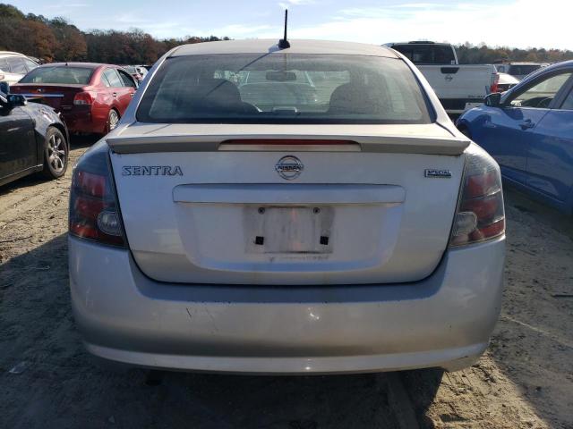 3N1AB6AP1CL619746 - 2012 NISSAN SENTRA 2.0 SILVER photo 6