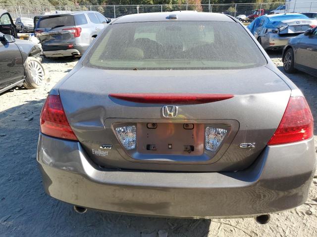 1HGCM66516A060171 - 2006 HONDA ACCORD EX CHARCOAL photo 6