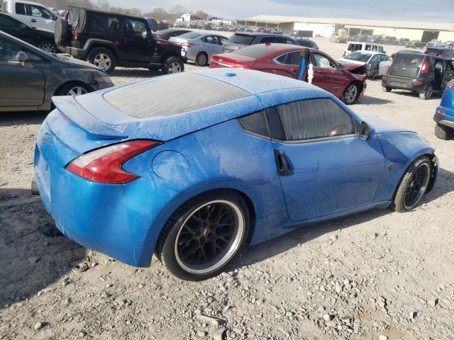 JN1AZ44E09M402309 - 2009 NISSAN 370Z BLUE photo 3