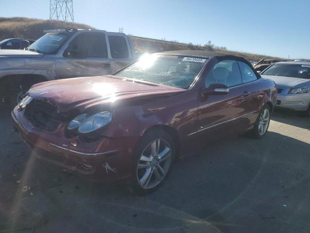 WDBTK56F77F233475 - 2007 MERCEDES-BENZ CLK 350 RED photo 1