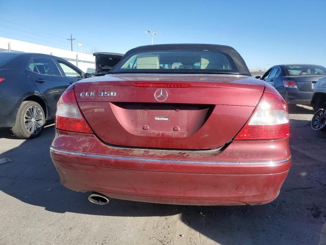 WDBTK56F77F233475 - 2007 MERCEDES-BENZ CLK 350 RED photo 6