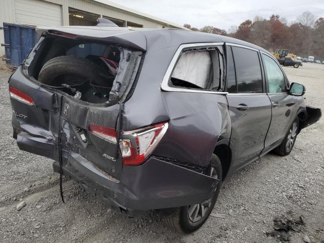 5FNYF6H55KB079545 - 2019 HONDA PILOT EXL GRAY photo 3