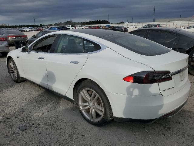 5YJSA1DG5DFP19593 - 2013 TESLA MODEL S Ağ foto 2