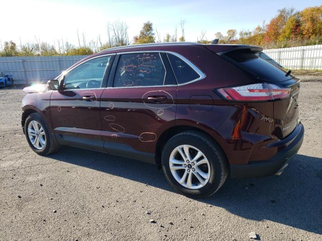 2FMPK4J9XLBB35661 - 2020 FORD EDGE SEL MAROON photo 2