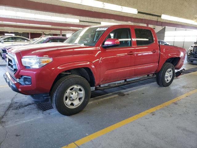 3TMCZ5AN3NM484972 - 2022 TOYOTA TACOMA DOUBLE CAB RED photo 1